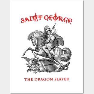 Saint George Dragon Slayer Posters and Art